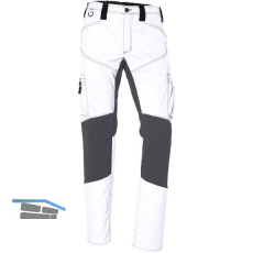 K�BLER Stretchhose Activiq wei�/anthrazit 50