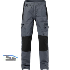 FRISTADS Stretchhose Service 2700 PLW Farbe grau/schwarz 58