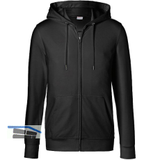 K�BLER Kapuzen Sweatjacke Form 5022 schwarz L