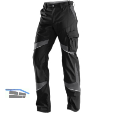 K�BLER Damen-Bundhose Activiq schwarz/anthrazit 36