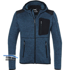 K�BLER Strickjacke Light Form 1441 dunkelblau/schwarz S