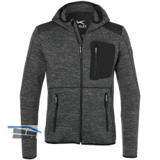 K�BLER Strickjacke Light Form 1441 anthrazit/schwarz XXL