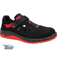 ELTEN Sicherheitssandale Lonny Red Easy ESD S1 SRC 37