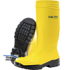 Gummistiefel PU Alpha Safety S5 gelb 44