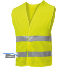 GEBOL Warnschutzweste EN ISO 20471 Klasse 2 gelb XL