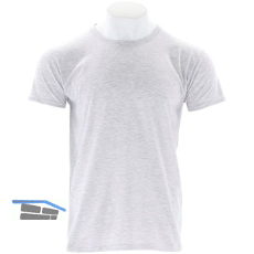 FRUIT OF THE LOOM T-Shirt Iconic T Type F130 grau/meliert XL