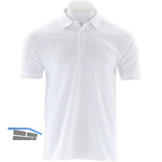 FRUIT OF THE LOOM Polo-Shirt Piqu� Type F502 wei� S