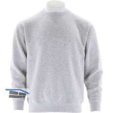 FRUIT OF THE LOOM Sweater Premium Type F324N grau meliert L