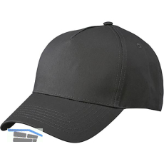 Kappe 5 Panel MB 6117 Farbe graphite One Size
