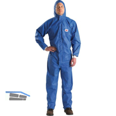 3M Schutzanzug 4530 Farbe blau XL Kategorie III