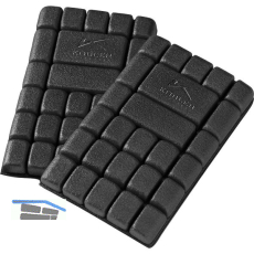 K�BLER Kniepolster schwarz 250 x 150 x 20 mm EN 14404 Typ 2 Level 1