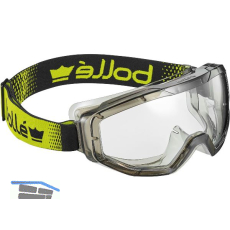 BOLL� Schutzbrille Globe Sichtscheibe klar, Rahmen Schwarz/Kristall