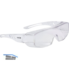 BOLL� Schutzbrille Overlight Sichtscheibe klar, Rahmen Kristall