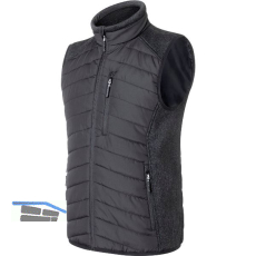K�BLER Hybridweste Form 7342 schwarz/dunkelgrau M
