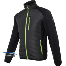 K�BLER Hybridjacke Form 1342 schwarz/neongr�n S