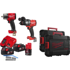 MILWAUKEE Akku-Set M18 FPP2FH-502X 18 Volt