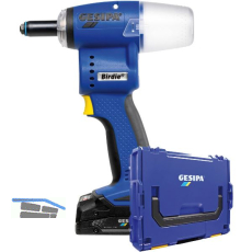 GESIPA Akku-Blindniet-Setzger�t Birdie CAS 18 V / 1 x 2,0 Ah Li-Ion im Systainer