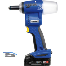 GESIPA Akku-Blindniet-Setzger�t Birdie CAS 18 V / 2 x 2,0 Ah Li-Ion im Karton