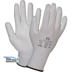 STAFFL Schutzhandschuh PU-Touch wei� Gr��e 8