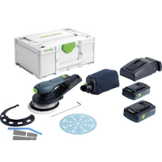 FESTOOL Akku-Exzenterschleifer ETSC 2 150 Plus 18 Volt / 4,0 Ah (IEC) Li-Ion