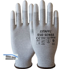 STAFFL Schutzhandschuh Sense 0918 ESD Gr��e 9