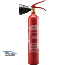 CO2 Feuerl�scher KS 2 ST, L�schmenge 2kg Brandklasse B