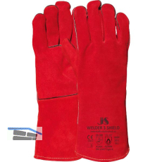 STAFFL Schwei�erhandschuh Welder 3 Shield 0604 Gr��e 10.5 Rindspaltleder