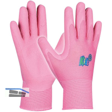 GEBOL Kinder Schutzhandschuh Kids Farbe pink Gr��e 5-8 Jahre