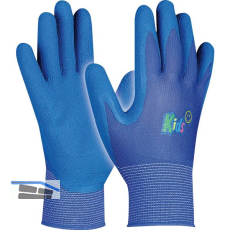 GEBOL Kinder Schutzhandschuh Kids Farbe blau Gr��e 5-8 Jahre