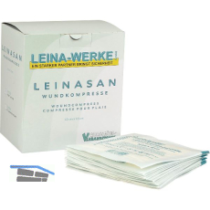 LEINA Wundkompressen steril nicht wundhaftend 10 x 10 cm 50 St�ck