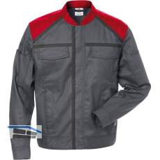 FRISTADS Jacke Skarup 4555 STFP grau/rot XXL