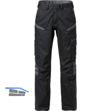 FRISTADS Damen Bundhose Skarup 2554 STFP schwarz/grau 44