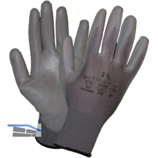 STAFFL Schutzhandschuh PU-Touch grau Gr��e 11