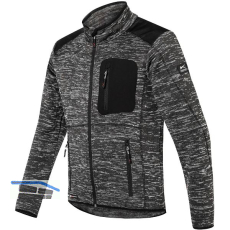 K�BLER Strickjacke Form 1441 anthrazit/schwarz M
