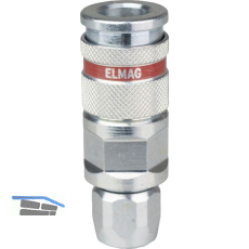 JWL Stahlkupplung DN 7,8 mit PUR Anschluss 6,5x10 mm