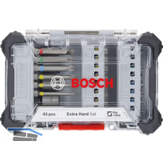 BOSCH Schrauberbit-Set Extra Hard 43-teilig