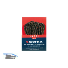 COFRA Schuhb�nder schwarz/braun 90 cm