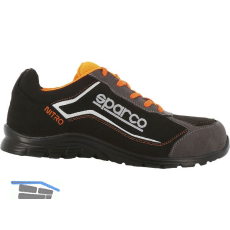 SPARCO Sicherheitshalbschuh Nitro Black Orange S3 SRC 43
