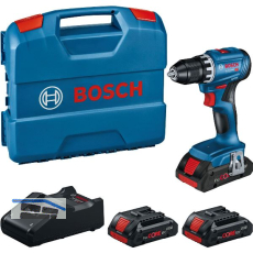 BOSCH Akku-Bohrschrauber GSR 18V-45 18 Volt / 4,0 Ah (IEC) Li-Ion