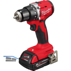 MILWAUKEE Akku-Bohrschrauber M18 BLDDRC-202C 18 Volt / 2,0 Ah (IEC) Li-Ion