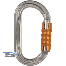 TEUFELBERGER Karabiner OK f�r Asap silber/gold �ffnungsweite 22 mm