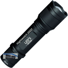 LED'S WORK Taschenlampe Nightwatch 2000 Lumen IPX6