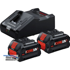 BOSCH Akku-Starterkit ProCore Plus 18 V / 2 x 8 Ah Akkus u Ladeger�t GAL18V-160