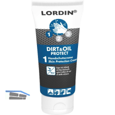 Hautschutzsalbe Lordin� Protect Dirt&Oil silikonfrei, wasserl�slich 100ml Tube