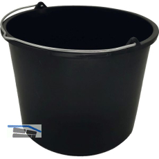 Baueimer Basic LDPE Inhalt 12 Liter mit Nasenb�gel
