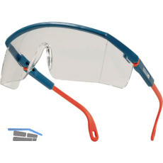 DELTA PLUS Schutzbrille Kilimandjaro ClearAB B�gel blau/orange EN166 EN170
