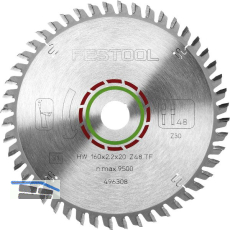 FESTOOL Spezial-Kreiss�geblatt HW � 160 x 2,2 x 20 mm Z 48 Trapezflachzahn (TF)