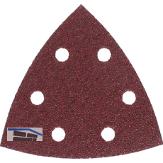 Schleifbl�tter V93 6-Loch Kletthaftung Korn 80 (5 St) f�r alle H�lzer