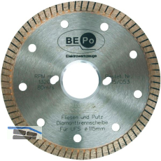 BEPO Diamant Trennscheibe Beton, Stein, Putz