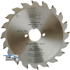 BEPO S�geblatt HW 170 mm Z20 Holz